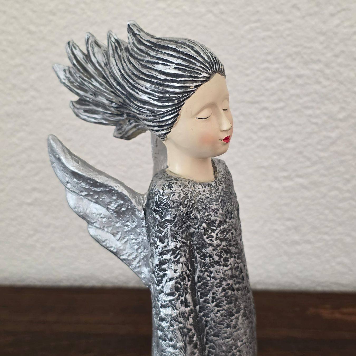 Alle Dekorationen: Dekofigur Engel Shabby Chic, Silber – Gebraucht aus Rheinsulz von Dred 2