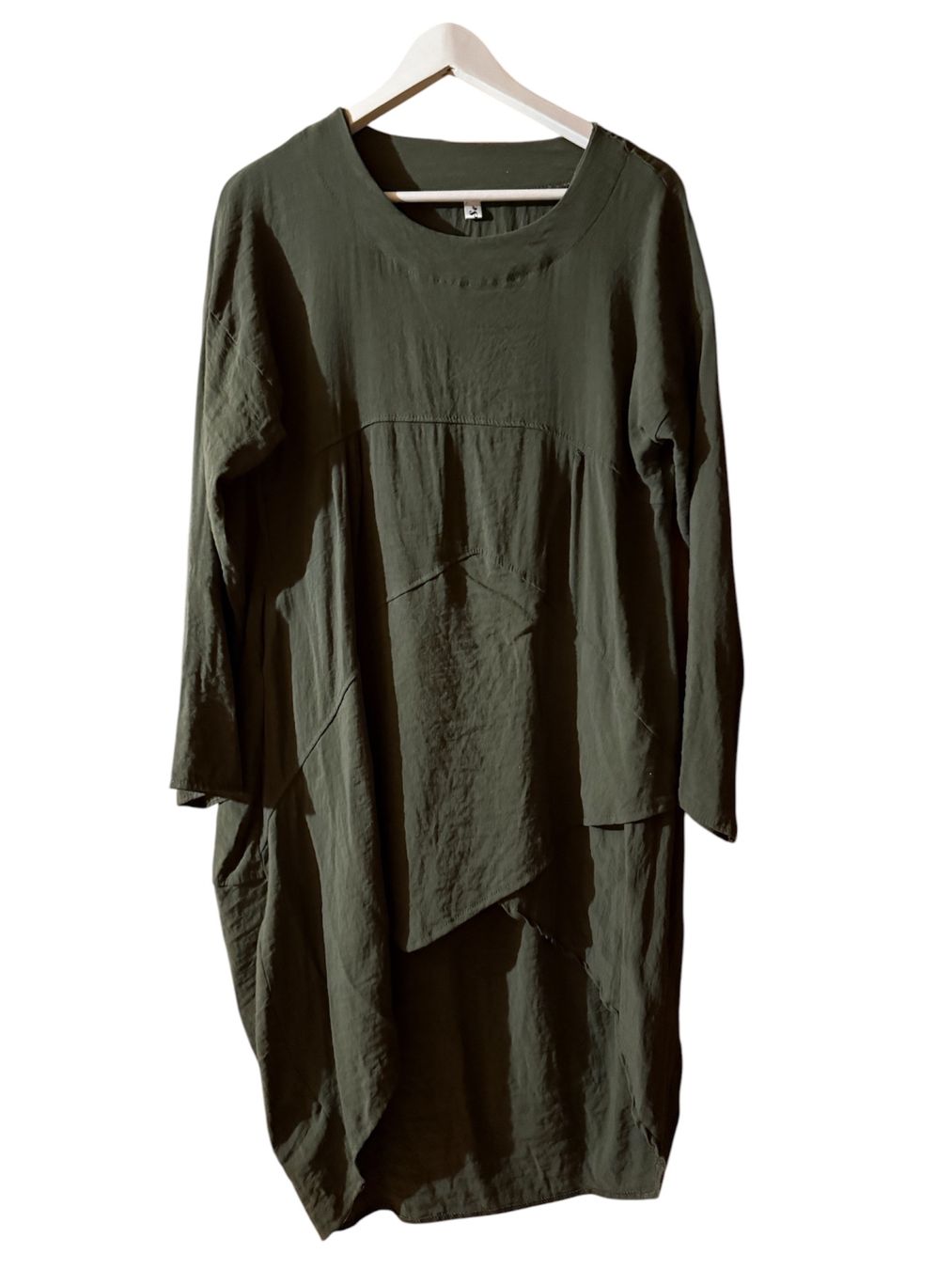 Robes: Kleid Langarm Olivgrün Grösse M – D'occasion à Kiental par gali_72