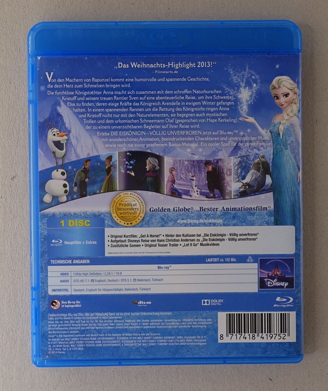 Alle DVDs: Die Eiskönigin - Völlig Unverfroren – Gebraucht aus Sessa von fraenklishop 1