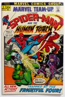 MARVEL TEAM-UP #2 🔑 KEY SPIDER-MAN AND HUMAN TORCH 1972