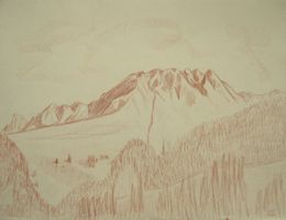 Gr. Zeichnung: Kaiseregg XII