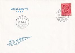 Mirage-Debatte im Nationalrat 1964. Selten !