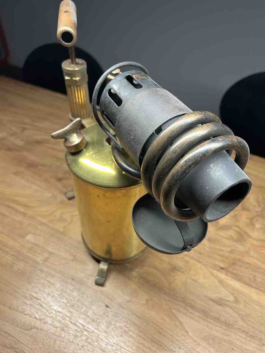 Tutti gli attrezzi: Antike Lötlampe, Messing – Usato da Kreuzlingen venduto da Pix66 1