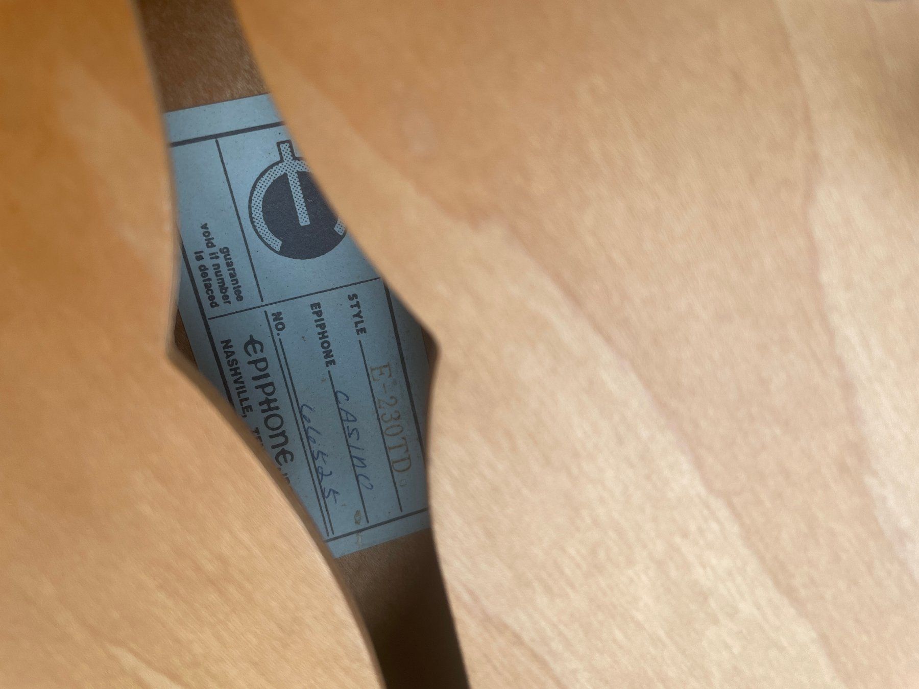 Epiphone Strumenti musicali: Epiphone Casino John Lennon Special Run – Usato da Lutry venduto da nicolagra 7