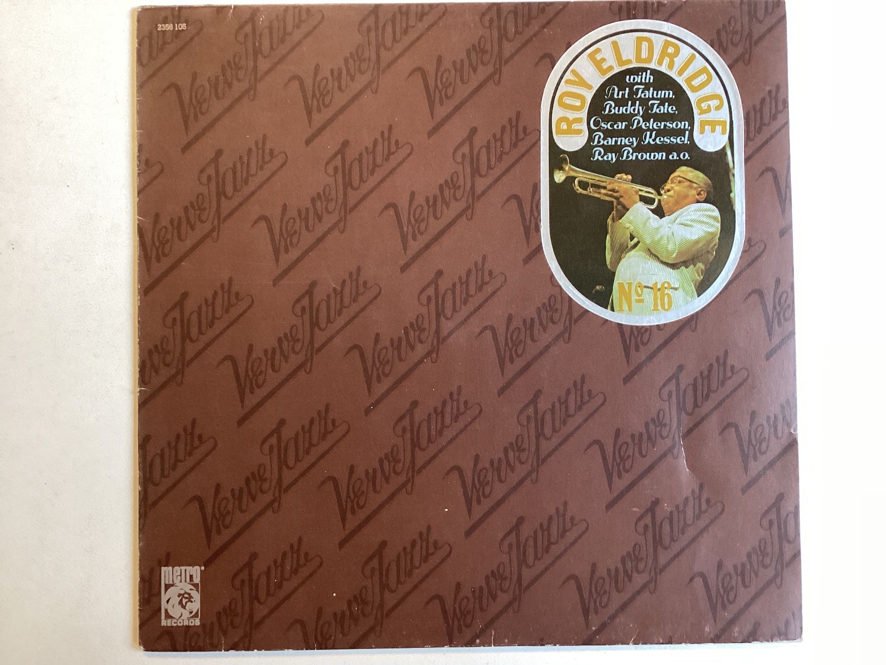 Schallplatten: Roy Eldridge LP - Verve Jazz N’ 16 – Gebraucht aus Gutenswil von Hamzian