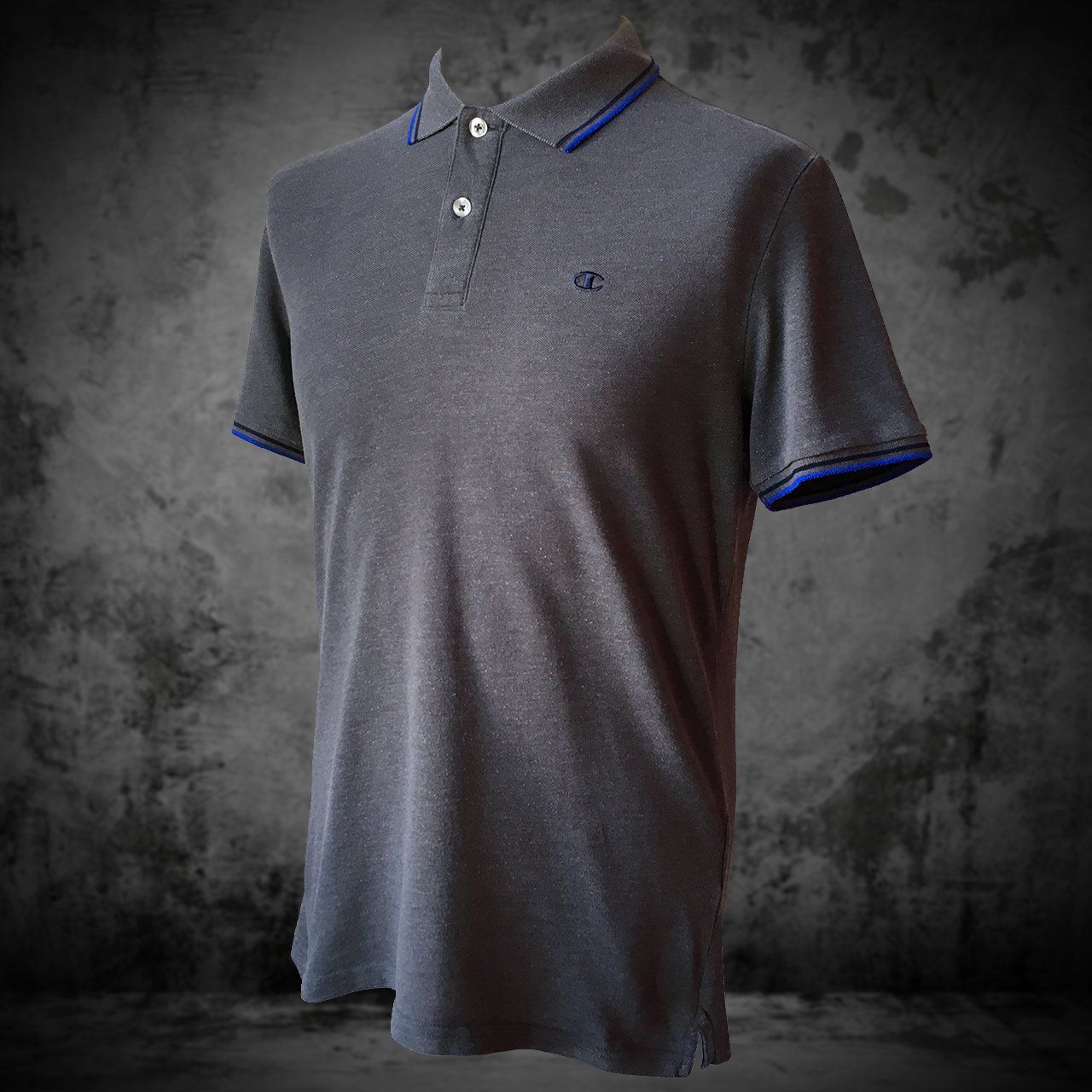 Champion Magliette Polo: Polo Champion Grey Men M – Usato da Genève venduto da ang_7j7j