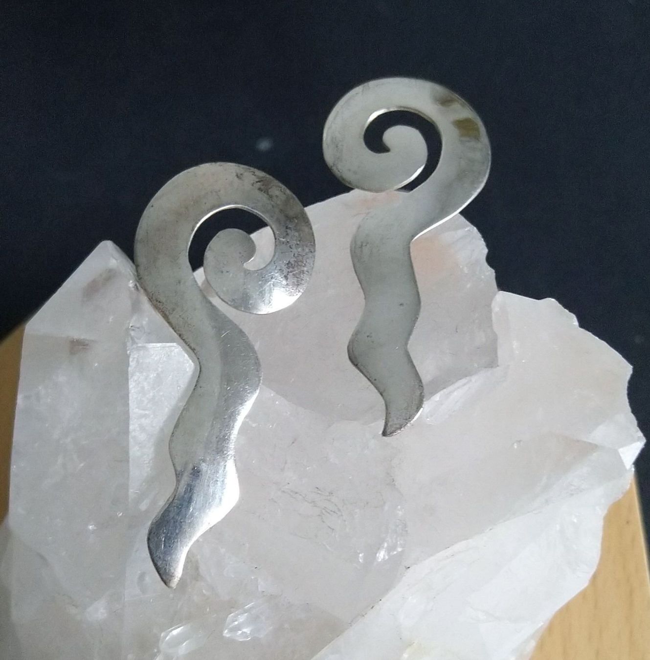 Orecchini pendenti & Orecchini a lobo: LANGE OHRRINGE IN 925 SILBER – Usato da Romanshorn venduto da BoutiqueA 3