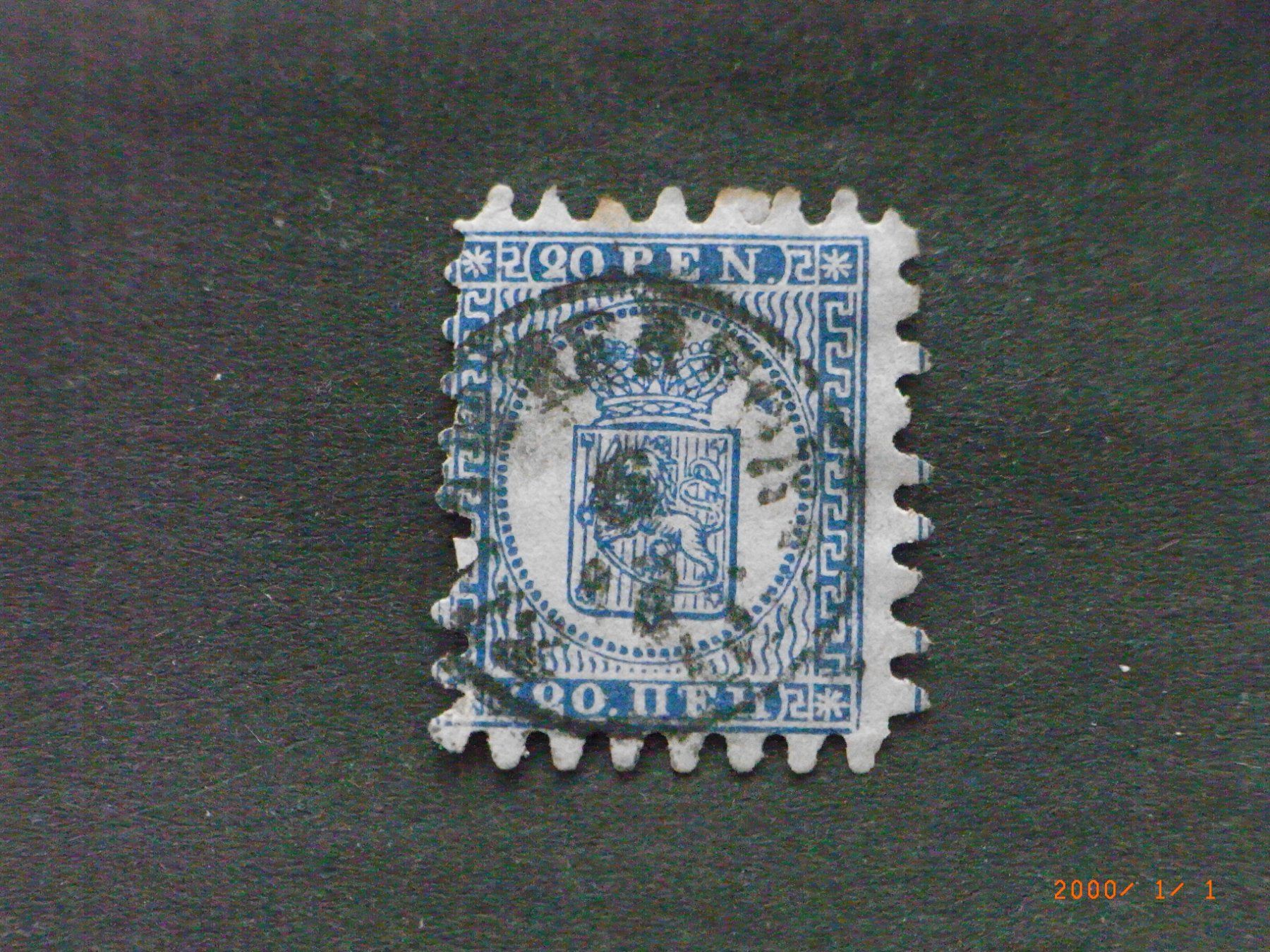 Tutti i francobolli: Finnland 8 Bx gest. 1866 top – Usato da Ittigen venduto da shetland