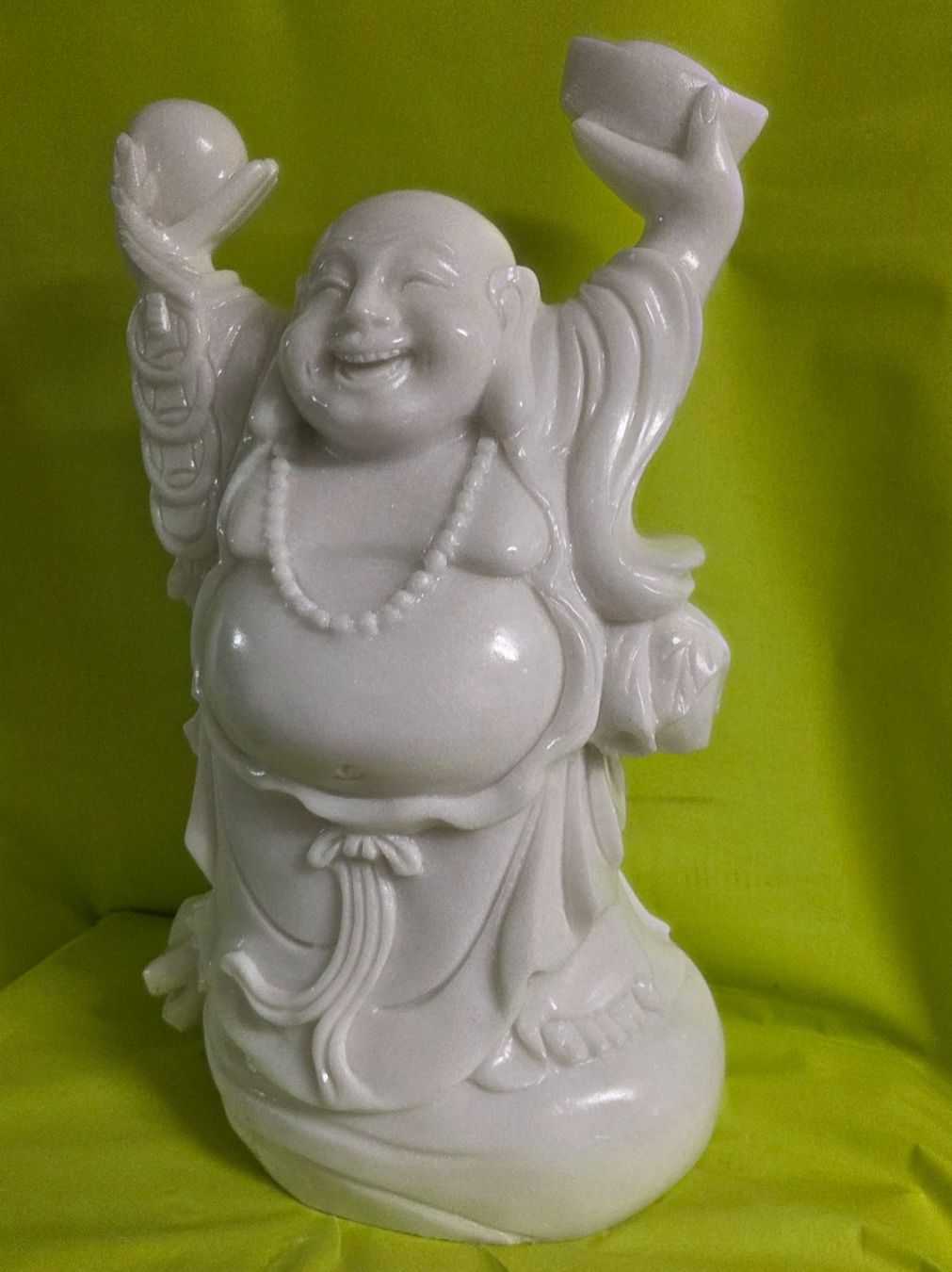 Sculture & Statue: Happy Buddha aus Marmor 55cm massiv – Nuovo (secondo la descrizione) da Roggliswil venduto da Mabelco