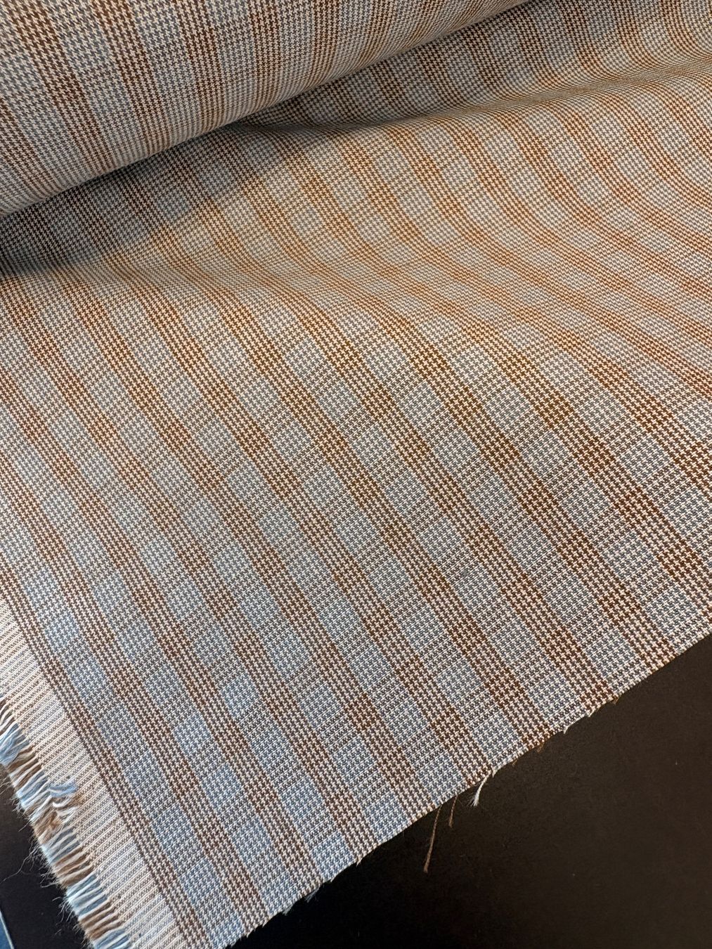 Stoffe: Japanischer Baumwoll-Stoff Hahnentrittmuster – Neu und originalverpackt aus Winterthur von sansanmann 4