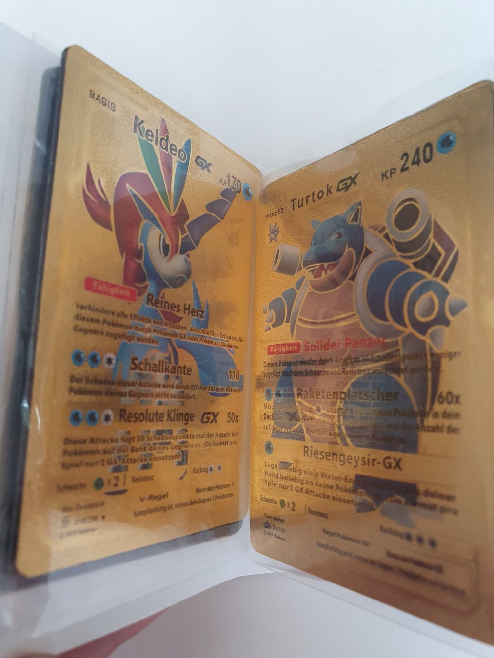 Pokémon Carte collezionabili: 6x Pokémon Gold Karten - nicht Original – Usato da Schinznach-Bad venduto da SiljaLoi 2