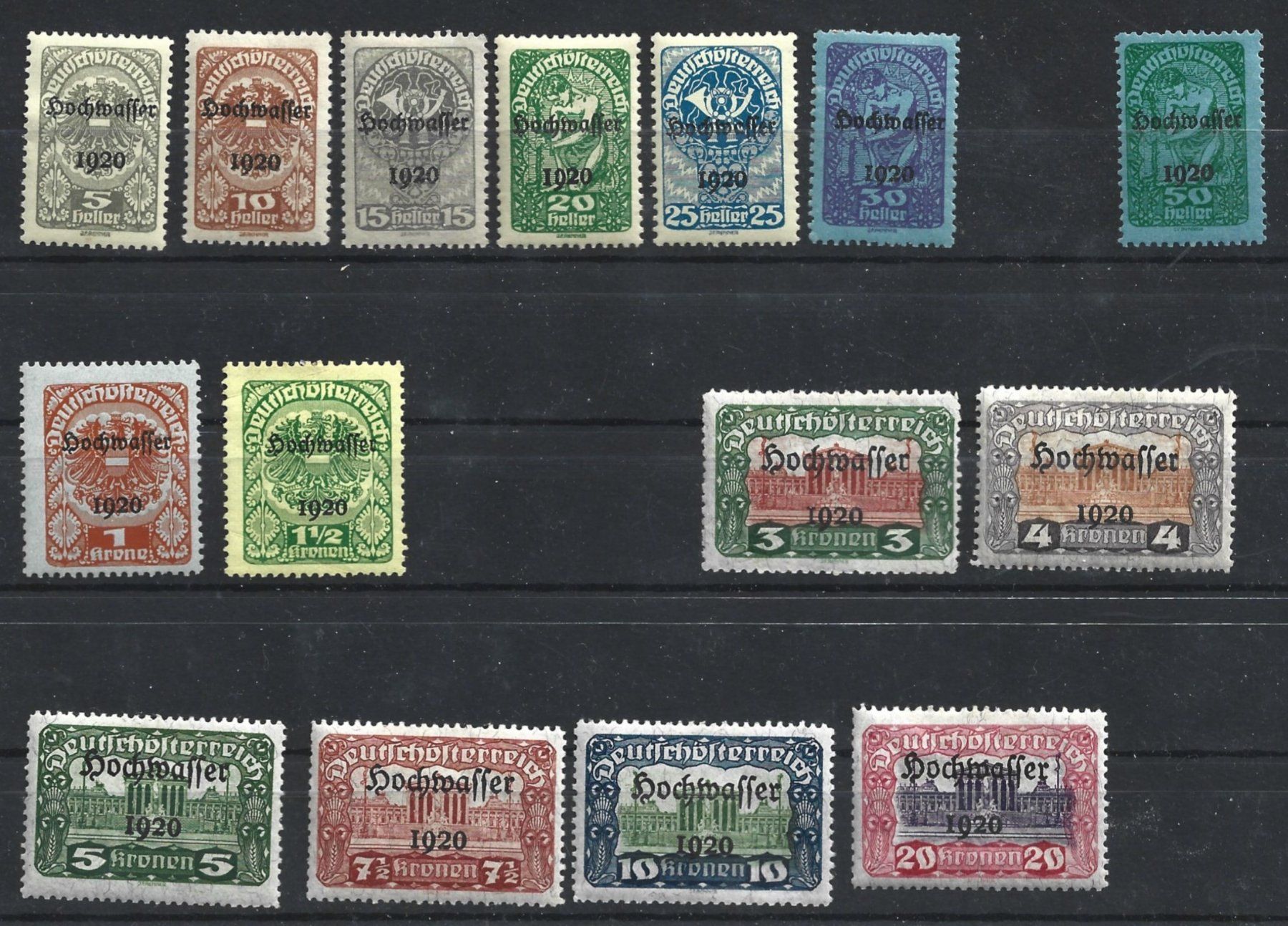 Tutti i francobolli: 1921 Österreich – Usato da Trübbach venduto da Sammer51