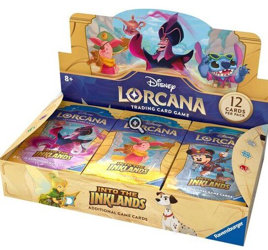 Disney Carte collezionabili: Disney Lorcana Into the Inklands Display Box (EN) – Nuovo e nell'imballaggio originale da Balerna venduto da 2E-Trading