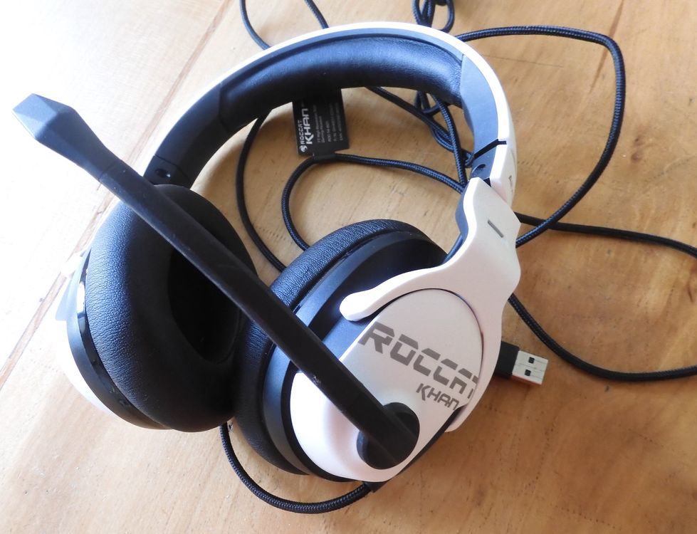 Ersatz-Ohrpolster Für Roccat Khan Aimo 7.1 Gaming-Headset – Aus Schaffellleder & Memory-Schaum, Verbessert Komfort & Sound
