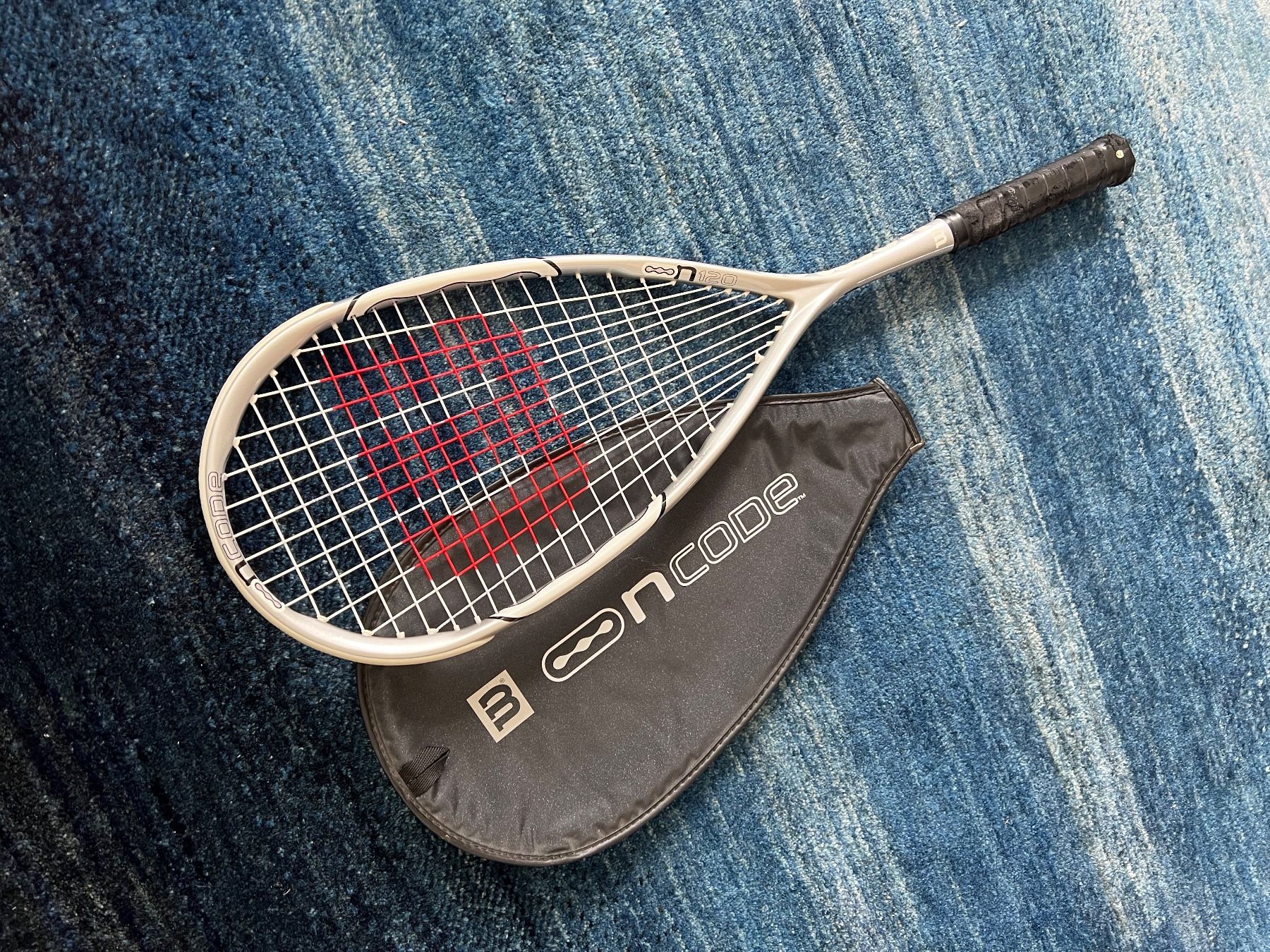 Wilson Racchette: Wilson Squashschläger U 120 pro, mit Tasche – Usato da Altikon venduto da Linus62