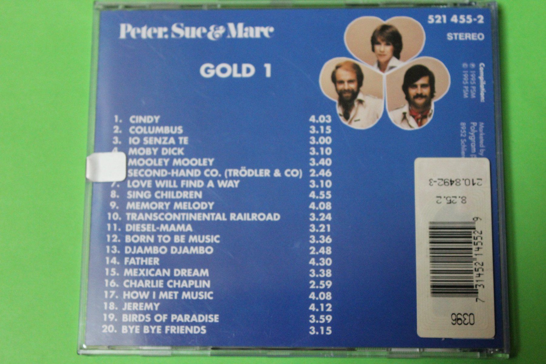 CD: PETER, SUE & MARC - GOLD 1 (CD) – Usato da Tübach venduto da JamesStone 2