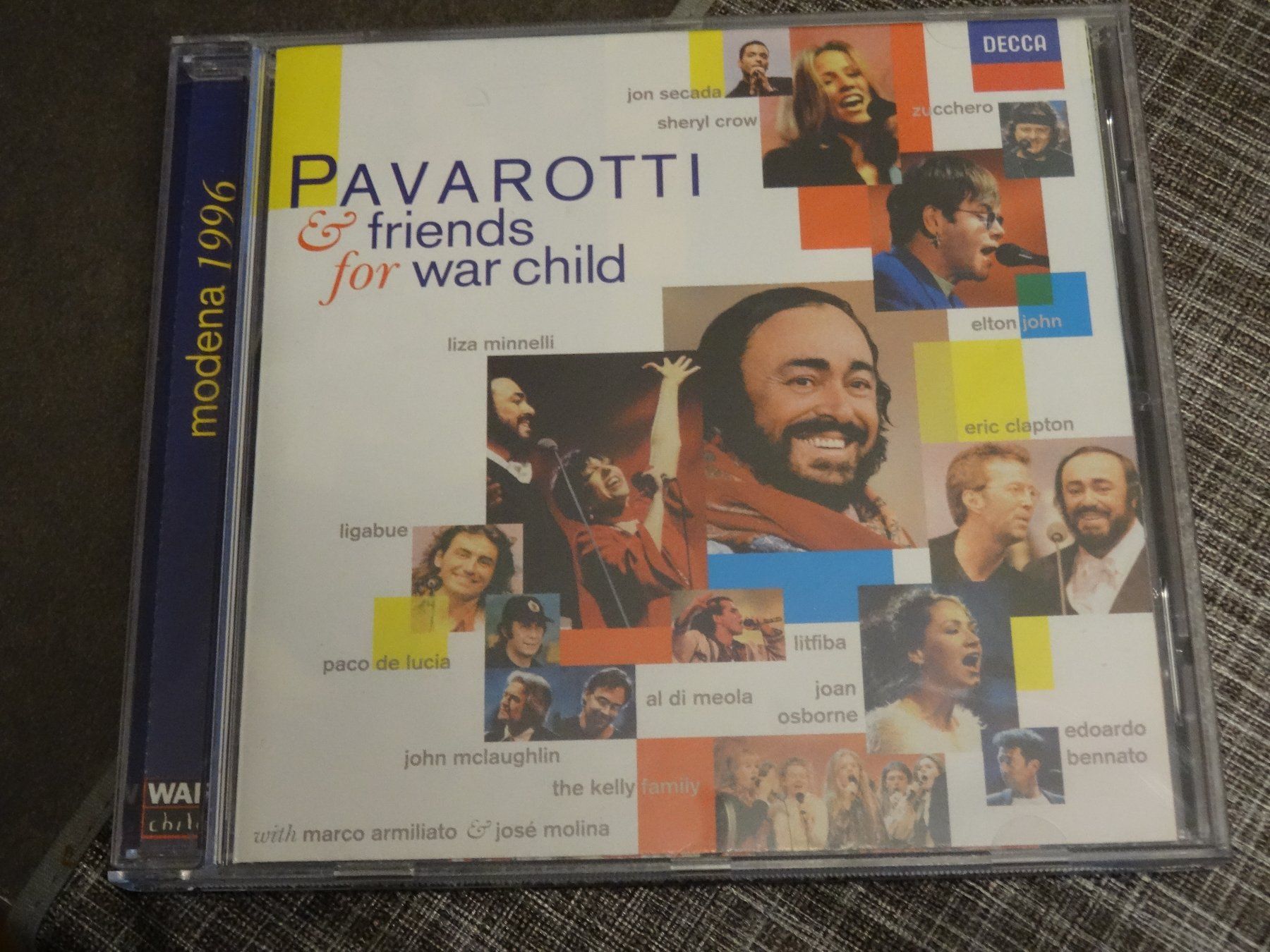 CD: Pavarotti & Friends - for war Child CD – Usato da Olten venduto da Disc-Ausverkauf
