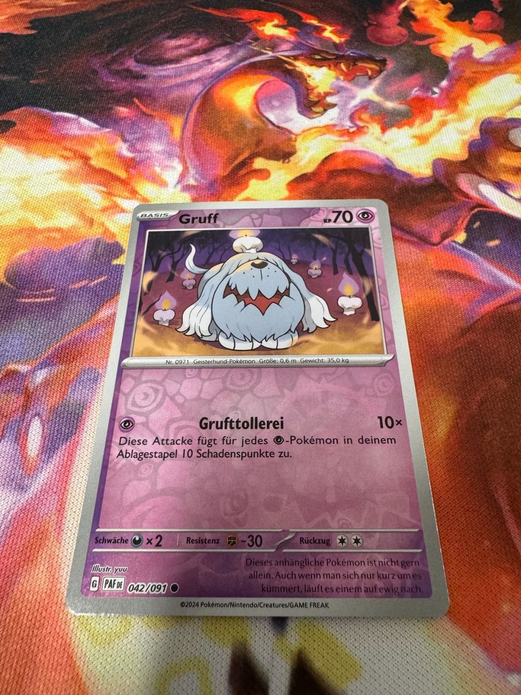 Pokémon Carte collezionabili: Gruff (PAF 042) / Reverse Holo / Paldeas Schicksale – Nuovo (secondo la descrizione) da Bülach venduto da CherryBlu