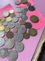 Münzsammlung versch. Länder (44Stück) günstig
