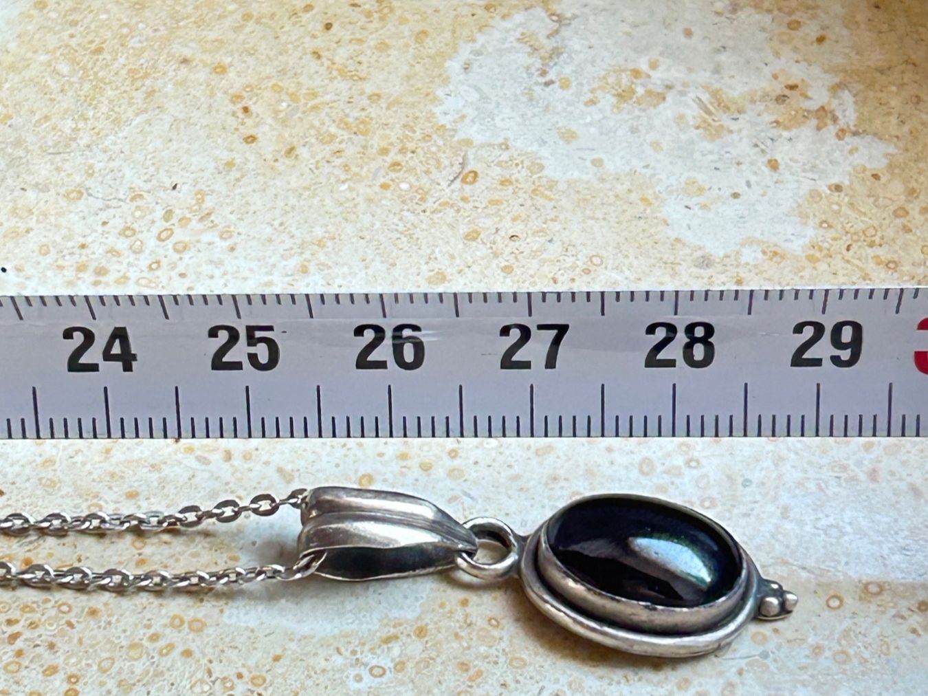 Catenine: Silberkette "oval protection " (52cm) – Usato da Dittingen venduto da Bellevista 4