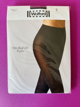 WOLFORD Orchid 66 Tights, Grösse S, Schwarz