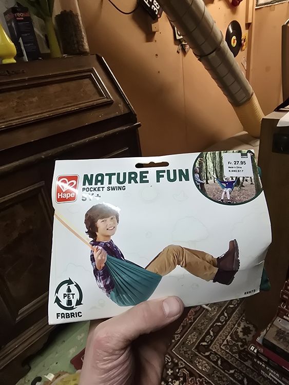 Hape Nature Fun Taschenschaukel, Neu! (S2) (Neu und originalverpackt ...