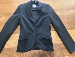 Soliver Blazer Gr. 34 schwarz elegant Business Jacke