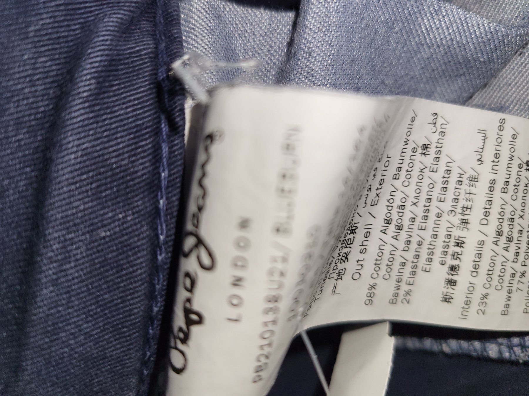 Pepe Jeans Pantaloni: Peperoni jeans gr 164 – Usato da Schwarzenburg venduto da flamingo1970 1