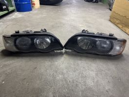 BMW E46 Scheinwerfer  schwarz getönt guter Zustand