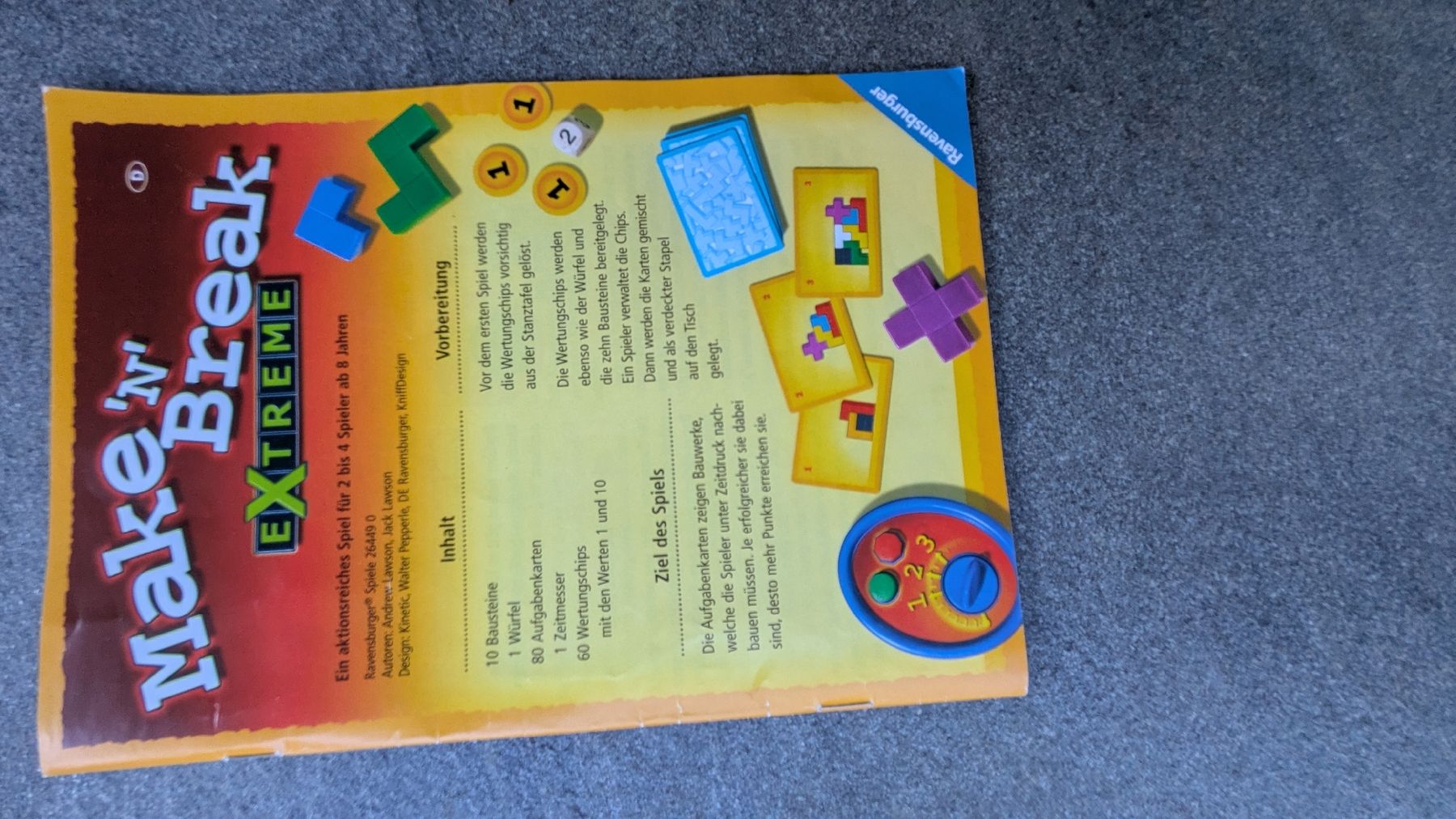 Ravensburger Giochi: Ravensburger Make 'n' Break Extreme - Fun for all ages! – Usato da Goldach venduto da Felixxxx