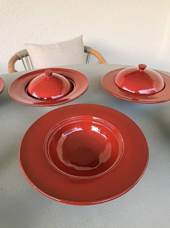 Geschirrsets: Handgemachtes Geschirrset   – Gebraucht aus Au ZH von Peyer24 4
