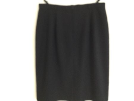 Elegante Bleistiftrock, schwarz Grösse 44 - zeitlos!