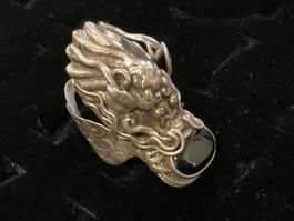 Drachenring Silber 925