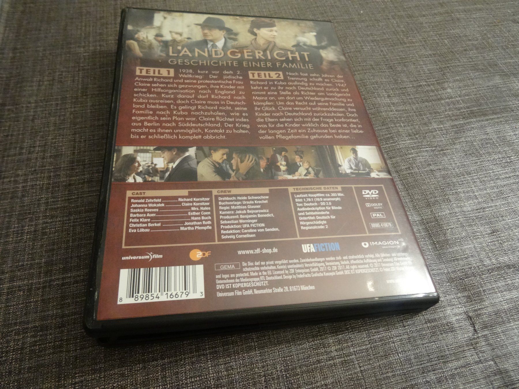 Tutti i DVDs: DVD Landgericht Geschichte einer Familie – Usato da Olten venduto da Disc-Verkauf 2