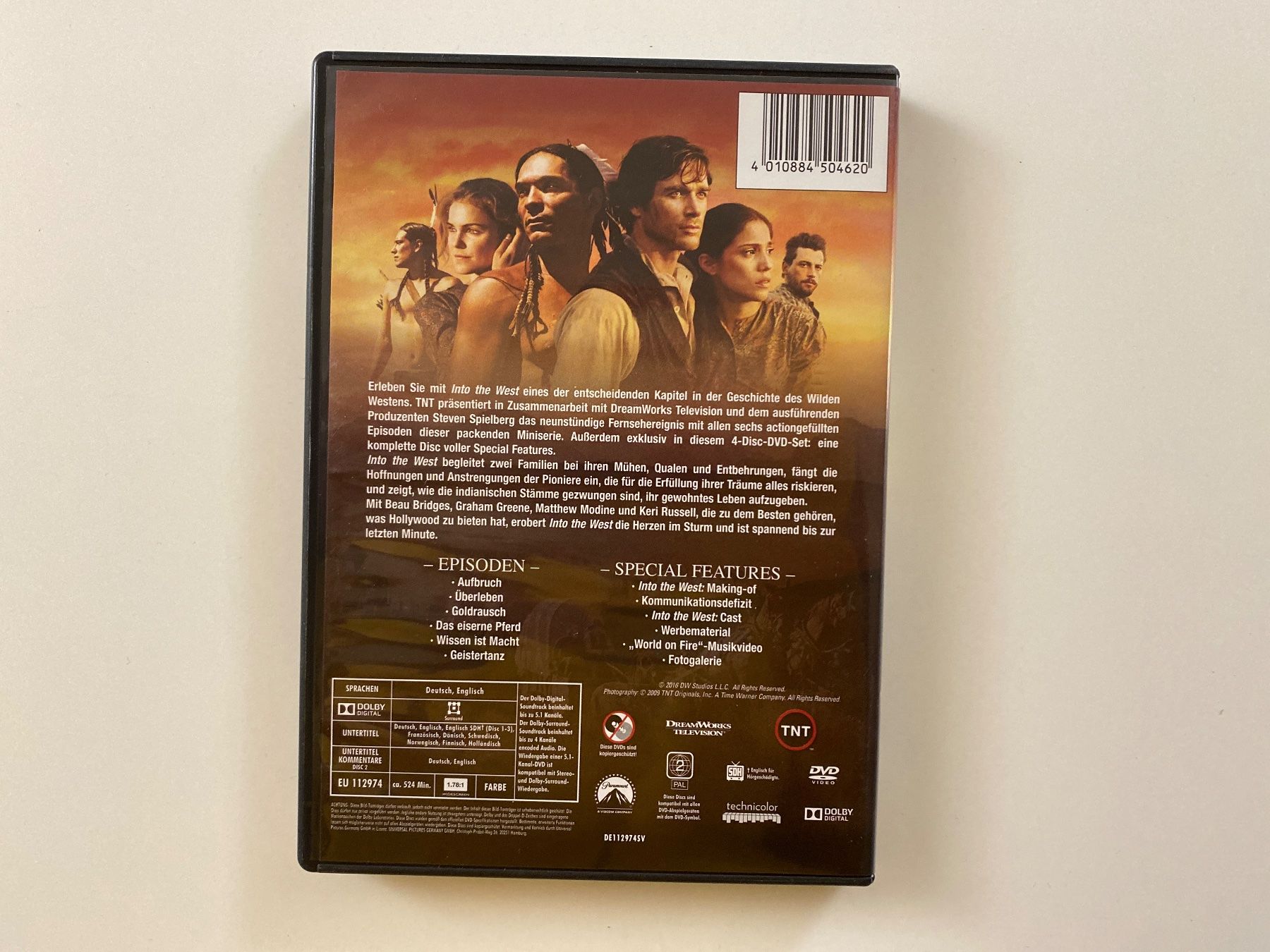 Tutti i DVDs: Into the West, komplette Mini-Serie – Usato da Buchen im Prättigau venduto da dideldu 1
