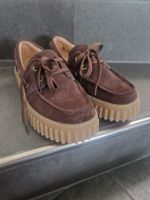 Clarks Damen Schuhe braun Wildleder Grösse 38