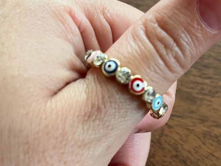 Anelli: Ring Evil Eye, Glücksbringer – Nuovo e nell'imballaggio originale da Gams venduto da Mariawicca 4
