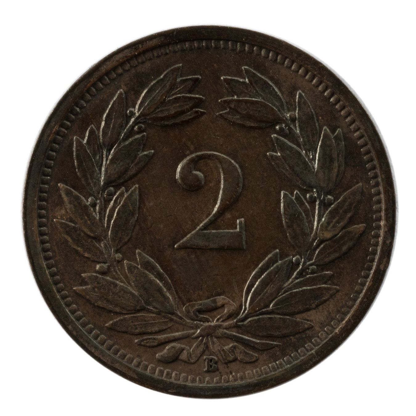 Tutti le monete: Schweiz / Suisse - 2 Rappen - 1926 – Usato da Rotkreuz venduto da Swiss-Coins 1