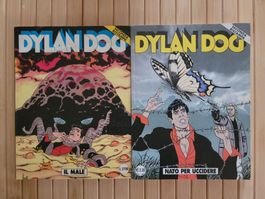 2 x Dylan Dog Comics - italienisch