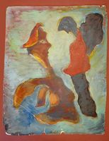 Originales Werk von Karl Pflüger (Basler Expressionismus)