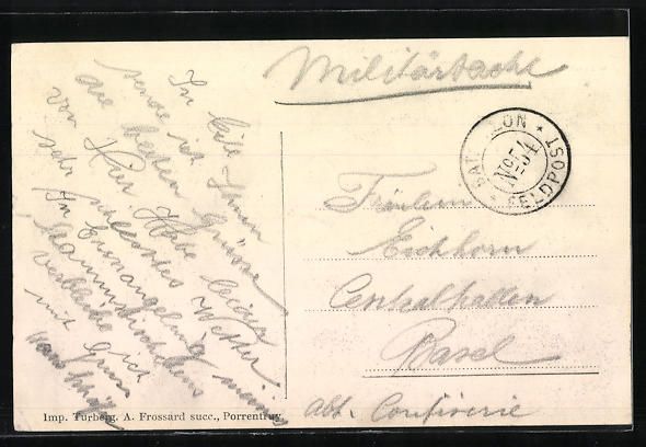 Cartoline postali: AK Bressaucourt, Vue générale – Usato da Berlin venduto da bartko-reher 1