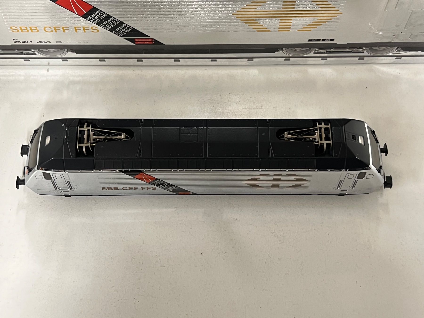 Hag Modellini di ferrovie: HAG Re 460 SBB-Jubi DC Nr.071 Analog – Usato da Neuenhof venduto da ludovicco 5