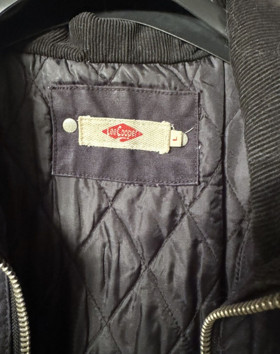 Lee Giacche: Lee Cooper Herren Jacke, Grösse L, Schwarz, – Usato da Uhwiesen venduto da fel_5ghs 1
