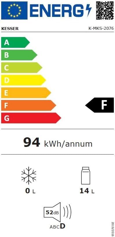Mobicool Frigoriferi & Refrigeratori: KESSER Mini Kühlschrank 15L Schwarz – Nuovo e nell'imballaggio originale da Bottighofen venduto da zaap 7