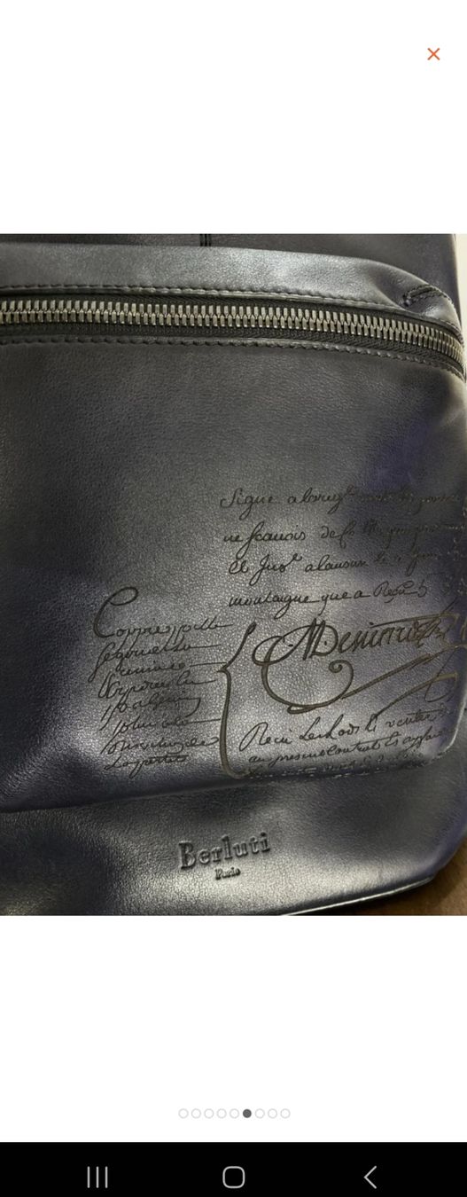 Berluti Sacs à dos: BERLUTI SCRITO BLUE BACKPACK – D'occasion à Zug par f_t_827r 2