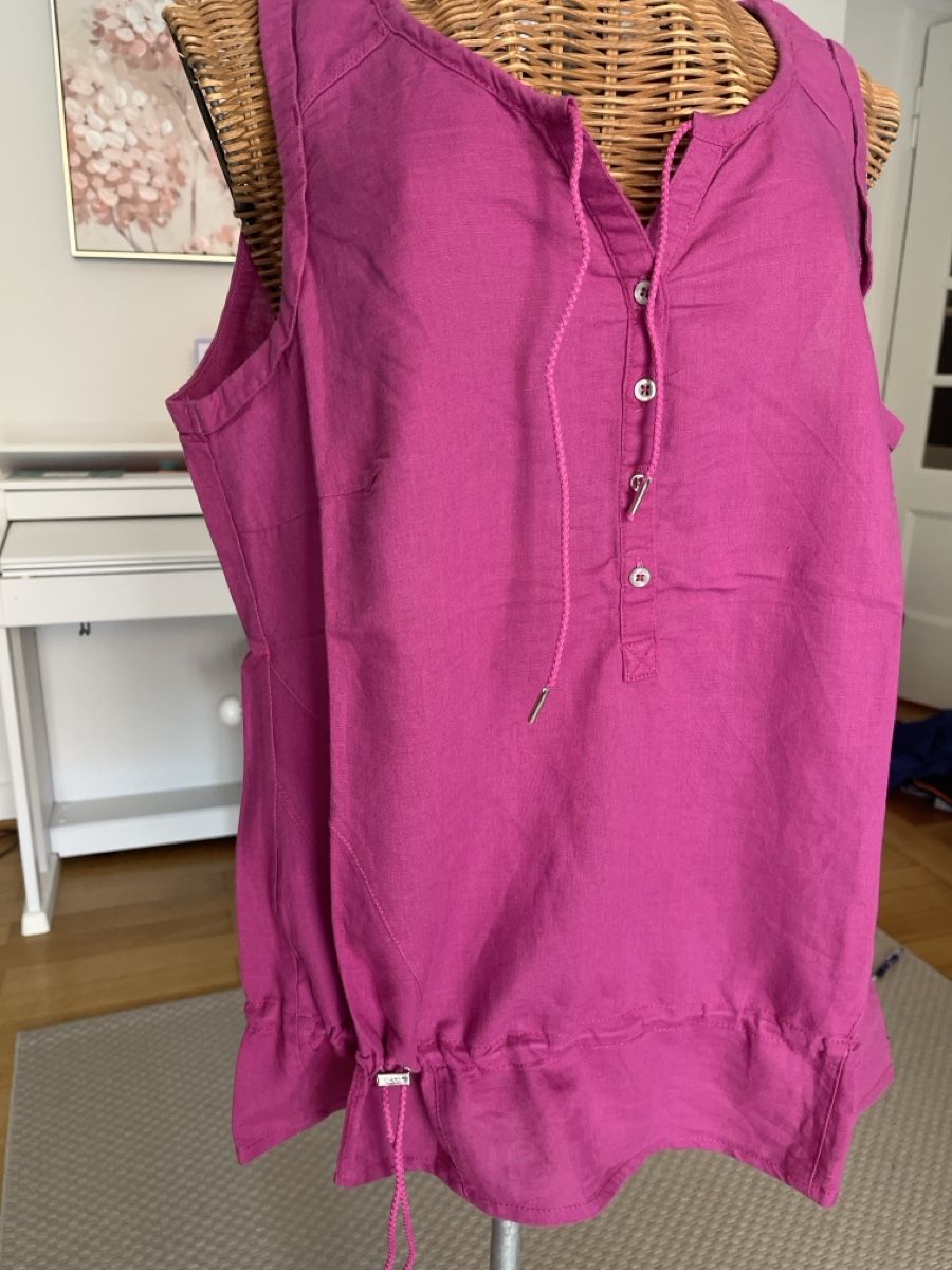 Cecil Top: Leinentop, Cecil, violet, M – Usato da Solothurn venduto da Bobesch08 2