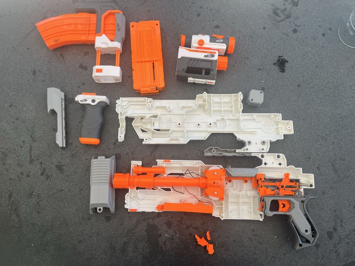 Nerf Spielzeuge: Nerf Modulus Teilekonvolut - Defekt – Defekt aus Herisau von TomLie