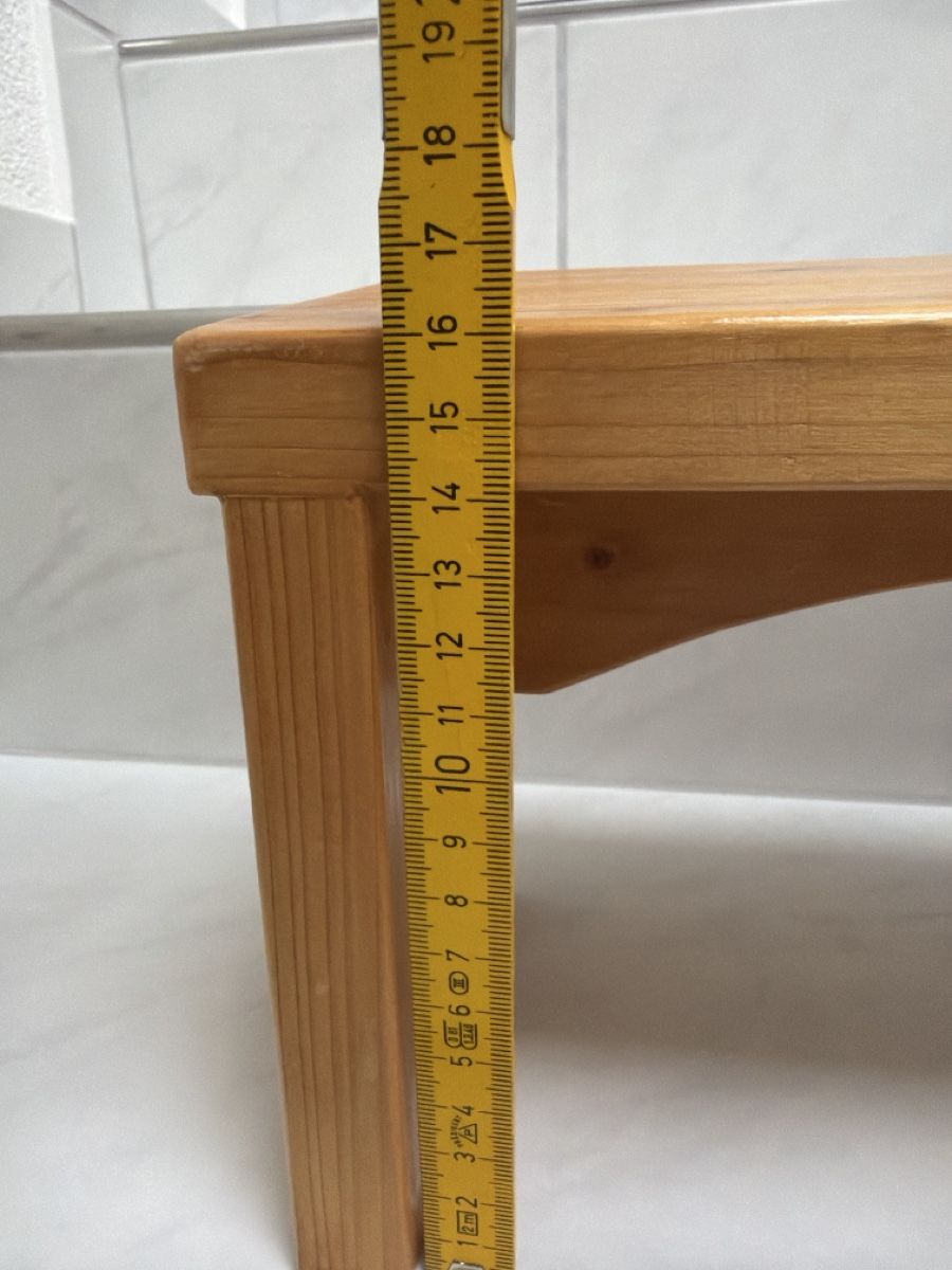Sgabelli: Meditationsbank, Hocker, Holz massiv. – Usato da Biberist venduto da Momo33 6