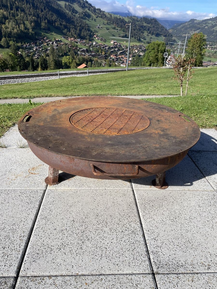 Bracieri: Feuerschale rostig mit Rost 85cm – Usato da Zweisimmen venduto da Knud0 1