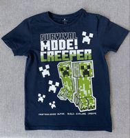 Jungen-T-Shirt Minecraft-Serie Microsoft dunkelblau Gr 152
